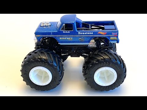 MONSTER JAM | BIGFOOT | HOT WHEELS MONSTER TRUCKS | FREESTYLE RACING | SHARK WREAK | CRUSHSTATION