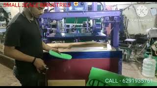 hydraulic slipper making machine | small scale industries | kolkata | 6291935761