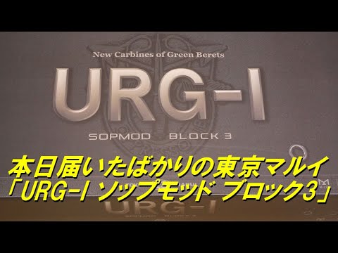 本日届いた東京マルイ「URG-Iソップモッドブロック3」開封レビュー