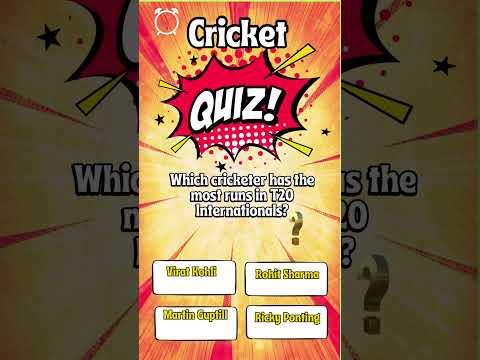 Ultimate Cricket Trivia Quiz