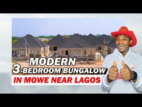 MODERN 3-BEDROOM BUNGALOW FOR SALE IN MOWE NEAR LAGOS