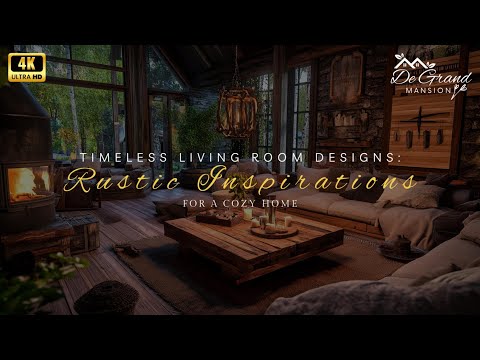 Timeless Living Room Designs: Rustic Inspirations for a Cozy Home