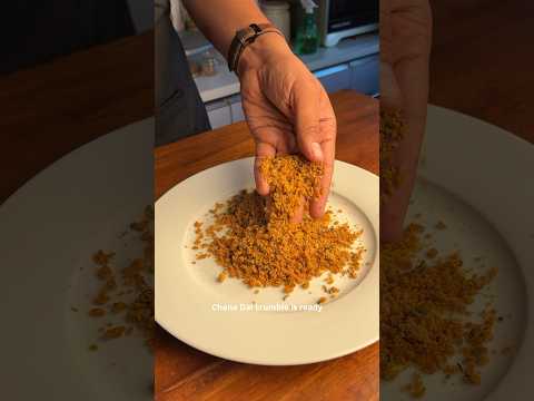 CHANA DAL CRUMBLE RECIPE ❤️ | Modernist Cuisine EP5