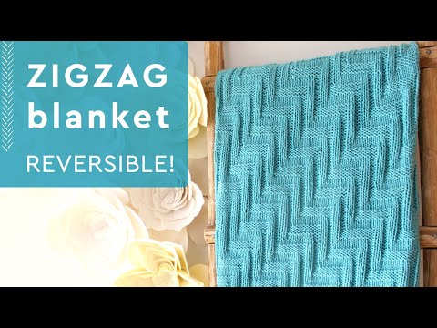 Zayante Zigzag Blanket: Easy Knitting Pattern for Beginners