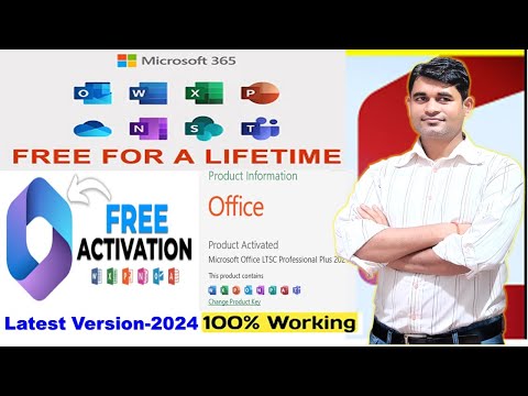 How to Download & install MS Office 365 | 2024 Free step by step Guide | Free Activation | Hindi