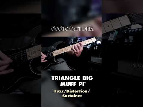 EHX Triangle Big Muff Pi Fuzz Pedal Demo