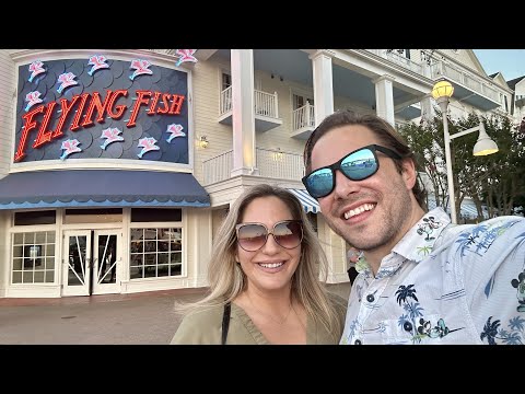 Celebrating 3 Years of YouTube at Flying Fish! Full Review | Disney's Boardwalk Resort 2023