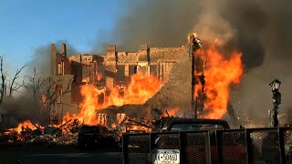 Raw: 'Reckless Arson' Blamed For Upstate NY Fire