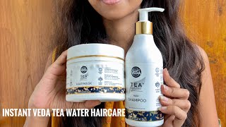 Tea Water for dry & frizzy hair Hair growth fall tea water shampoo product | Instant Veda Tea water