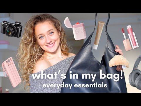 what's in my bag 2024 🎀 everyday essentials!