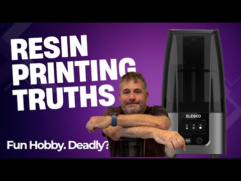 Resin Printing, The Truth - Don't Buy That Resin Printer Until You Watch This