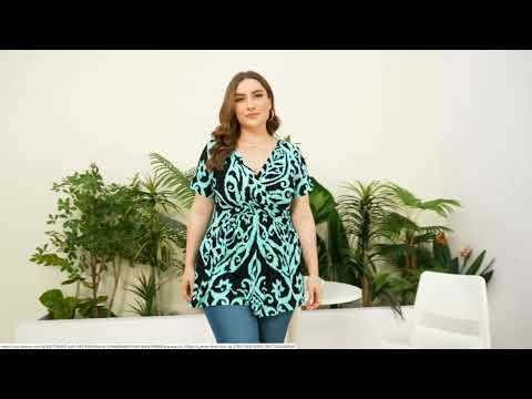 Women's Plus Size Dressy Blouse