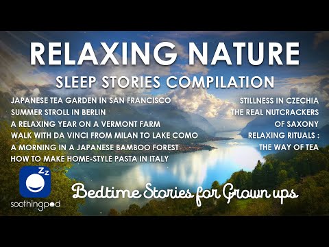 Bedtime Sleep Stories |💙 3 HRS Relaxing Nature Sleep Stories Compilation | Sleep Story for Grown Ups