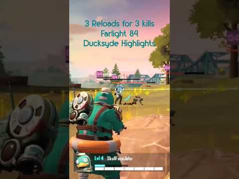 3 reloads for 3 kills! Farlight 84 Ducksyde Highlights. #shorts #trending #farlight84 #gameplay