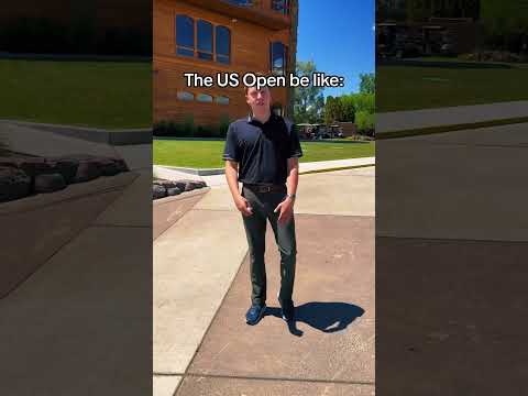 And that's the way we like it. 🤣 (📹: TikTok/ lambgolf) #shorts #usopengolf #golf #golfdigest