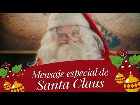 Mensaje de Santa Claus para todos los niños