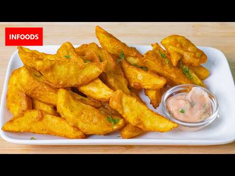 Potato Wedges Recipe | How to Cook Potato Wedges | Infoods