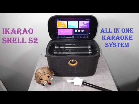 New Release! IKARAO Shell S2 😃 All-In-One Compact Karaoke 🎉 Party Speaker & Entertainment System.