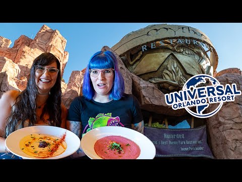 Mythos restaurant MENU UPDATE 🏛️ Universal Orlando food review