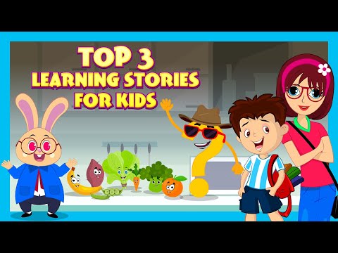 Top 3 Learning Stories for Kids | Tia & Tofu | Bedtime Stories | English Stories