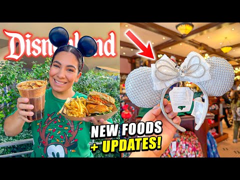 ✨ NEW Holiday Time At Disneyland UPDATES! | AMAZING New Holiday Time Foods, Exclusive Merch + MORE!