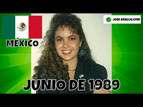 Los ÉXITOS de MÉXICO en Junio de 1989