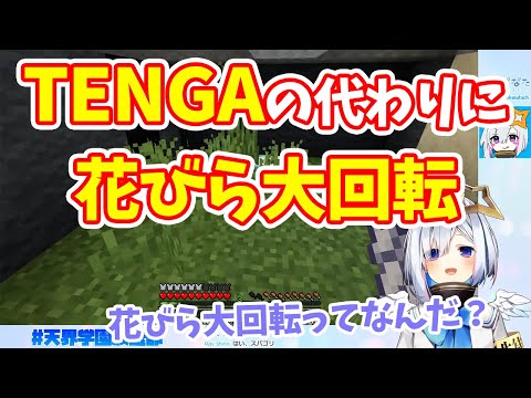 【天音かなた】TENGAは調べない代わりに花びら大回転を調べてしまう天音かなた【ホロライブ切り抜き】