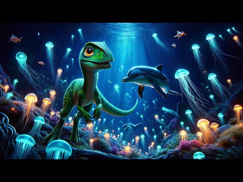 Dino's Underwater Adventure | Bedtime Stories for Kids