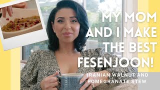 BEST Fesenjoon Recipe! Iranian Pomegranate & Walnut Stew | Chef Tara Radcliffe