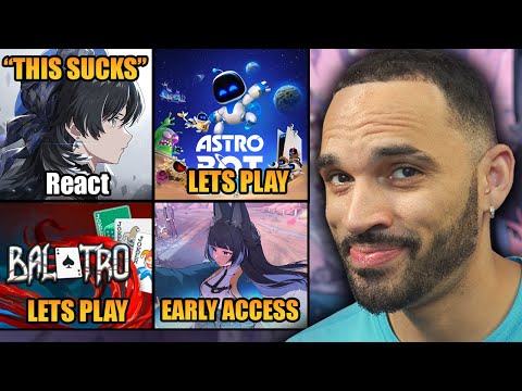 Wuthering Waves React, Miyabi Early Access & Trailer, Balatro & Astro Bot 1st Time! | Massive DAY!