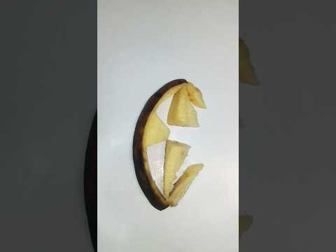 banana fruit carving #fruitcarving #satisfying #fruitcutting #shorts #short #youtubeshorts