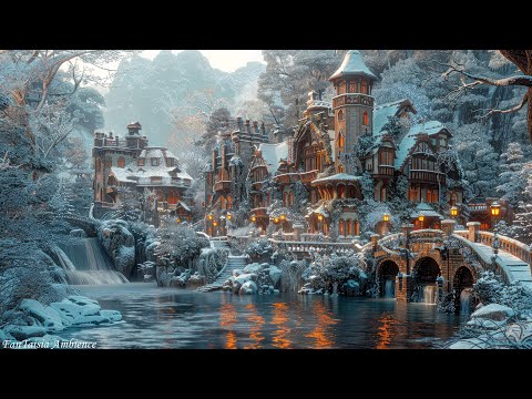 Relaxing Celtic Music – Winter castle, Snow castle, Beautiful, Enchanting, Magical