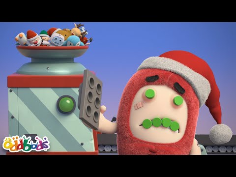 Fuse vs. Santa’s Wacky Machine! Who Will Win? | Oddbods | Kids Tv Shows