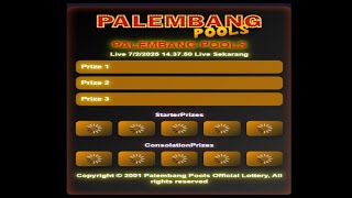 LIVE DRAW PALEMBANG | LIVE DRAW PALEMBANG HARI INI | LIVE DRAW PALEMBANG POOLS | LIVE TOTO PALEMBANG