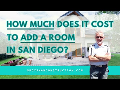 HOW MUCH DOES IT COST TO ADD A ROOM IN SAN DIEGO