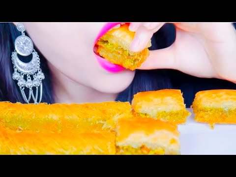 ASMR Delicious Pistachio Cake Eating Vlog, Mukbang 맛있는 피스타치오 케이크 먹기  @dawnasmr1467