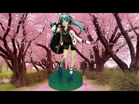 HATSUNE MIKU RACING VER. ESPRESTO EST-PRINTS&TEXTURE-RACING MIKU 2020 TEAMUKYO