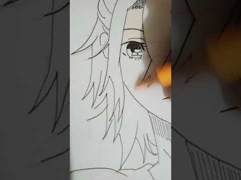 coloring my Miyamura Drawing #drawing #anime #miyamuraizumi #1minshorts