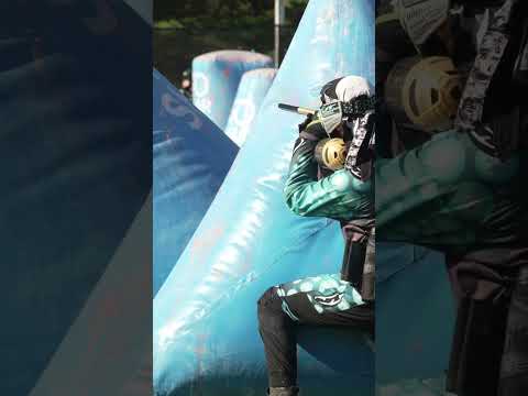 Spray and pray IRL 🙏 | Paintball Tournament #shorts