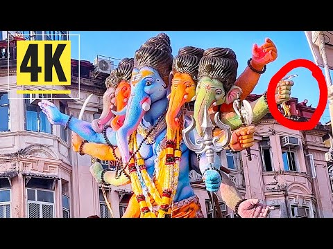 2024 Ganpati Visarjan Scenes That Will Make You Cry 🥹🙏 Full 4K Video | Ganesh Visarjan Mumbai | New