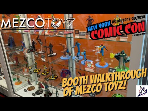 NYCC 2024 Mezco Toyz One:12 Collective Booth Walkthrough