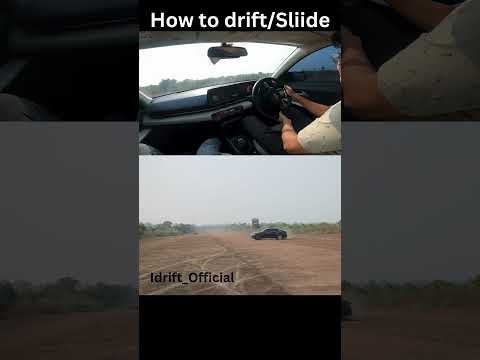 How to drift / slide a FWD ft. Hyundai Verna #hyundai #newverna #verna #drift