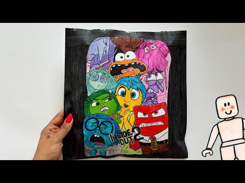 Inside out 2 + Roblox blind bag unboxing | ASMR