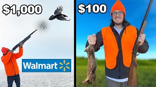 Cheap vs Expensive Walmart Shotgun Hunting Challenge!