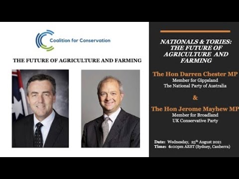 The Future of Agriculture and Farming with The Hon Darren Chester MP, and The Hon Jerome Ma