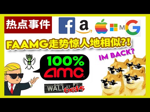 AMC 单日爆涨100％！剩下的 WSB 概念股应该怎么看？DOGE 狗狗币 再次回来了吗？！FAAMG 近期走势惊人相似！有哪些 明星股突破了重要阻力？| CHIVEST美股分析 3.6.2021