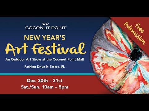 Coconut Point Art Festival - New Year's Weekend