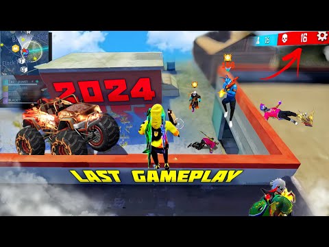 Rush Gameplay 🔥 Last Highlights Of 2024 😈 - MR JERRY FF