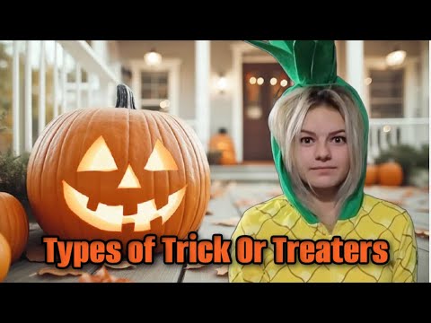 Hilarious Types of Trick or Treaters | Halloween 2024 Edition