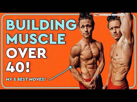 How To Build Muscle Over 40! Full Workout!